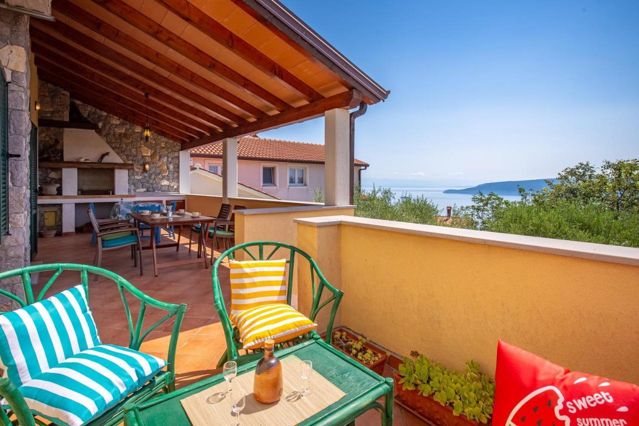 Villa Rea Brseč Exteriör bild